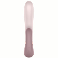 Смарт-вибратор со стимулятором клитора и функцией нагрева Satisfyer Heat Wave Mauve