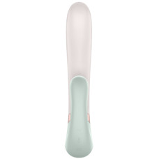 Смарт-вибратор со стимулятором клитора и функцией нагрева Satisfyer Heat Wave Mint
