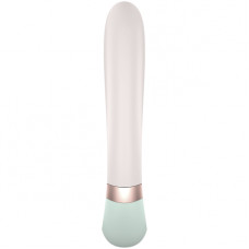 Смарт-вибратор со стимулятором клитора и функцией нагрева Satisfyer Heat Wave Mint
