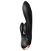Смарт-вибратор с клиторальным стимулятором Satisfyer Double Flex черный