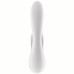 Смарт-вибратор с клиторальным стимулятором Satisfyer Double Flex белый