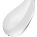 Смарт-вибратор с клиторальным стимулятором Satisfyer Double Flex белый