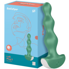 Анальная виброёлочка Satisfyer Lolli-Plug 2 зеленая