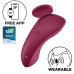 Клиторальный смарт-стимулятор Satisfyer Sexy Secret бордовый
