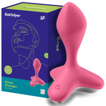 Анальная пробка с вибрацией Satisfyer Game Changer розовая