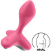 Анальная пробка с вибрацией Satisfyer Game Changer розовая