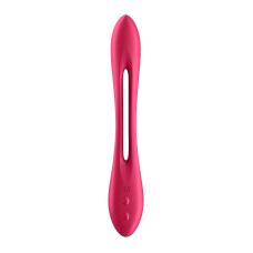 Многофункциональный вибратор для пар с гибкой основой Satisfyer Elastic Joy Red