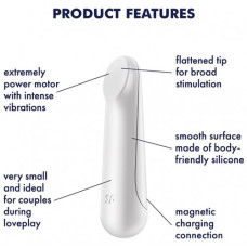 Мини-вибратор Satisfyer Ultra Power Bullet 3 белый