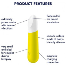 Мини-вибратор Satisfyer Ultra Power Bullet 4 желтый