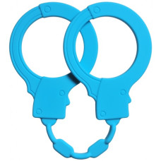 Силиконовые наручники Emotions Stretchy Cuffs голубые