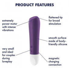 Мини-вибратор Satisfyer Ultra Power Bullet 2 фиолетовый