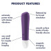 Мини-вибратор Satisfyer Ultra Power Bullet 2 фиолетовый