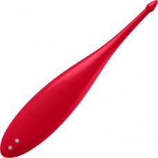 Точечный вибростимулятор Satisfyer Twirling Fun красный