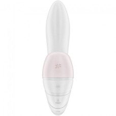 Вибратор с вакуумно-волновым стимулятором клитора Satisfyer Supernova White
