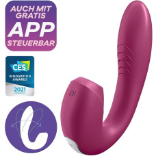 Смарт-вибратор с вакуумно-волновым стимулятором клитора Satisfyer Sunray розовый
