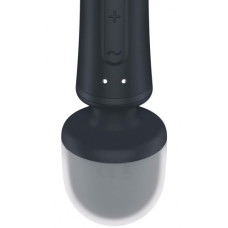 Двусторонний вибратор с клиторальным стимулятором Wand + Rabbit Satisfyer Triple Lover