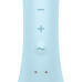 Двусторонний вибратор с клиторальным стимулятором Satisfyer Triple Oh Blue