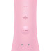 Двусторонний вибратор с клиторальным стимулятором Satisfyer Triple Oh Pink