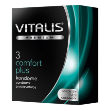 Презервативы Vitalis Premium №3 Comfort Plus анатомической формы