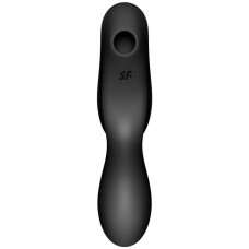 Вакуумный вибростимулятор для клитора и точки G Satisfyer Curvy Trinity 2 черный