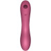 Вакуумный вибростимулятор для клитора и точки G Satisfyer Curvy Trinity 3 красный