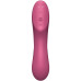 Вакуумный вибростимулятор для клитора и точки G Satisfyer Curvy Trinity 3 красный
