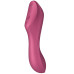 Вакуумный вибростимулятор для клитора и точки G Satisfyer Curvy Trinity 3 красный