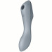Вакуумный вибростимулятор для клитора и точки G Satisfyer Curvy Trinity 3 серый