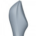 Вакуумный вибростимулятор для клитора и точки G Satisfyer Curvy Trinity 3 серый