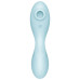 Вакуумный смарт-стимулятор для клитора и точки G Satisfyer Curvy Trinity 5+ голубой