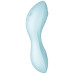 Вакуумный смарт-стимулятор для клитора и точки G Satisfyer Curvy Trinity 5+ голубой