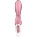 Смарт-вибратор кролик с гибким клиторальным отростком Satisfyer Hug Me Pink