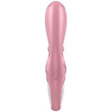 Смарт-вибратор кролик с гибким клиторальным отростком Satisfyer Hug Me Pink