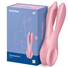 Вибростимулятор клитора и половых губ Satisfyer Threesome 1 Pink