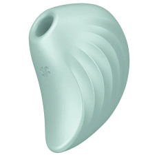 Вакуумно-волновой стимулятор с вибрацией Satisfyer Pearl Diver зеленый