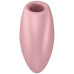 Вакуумно-волновой стимулятор с вибрацией Satisfyer Cutie Heart розовый