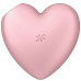 Вакуумно-волновой стимулятор с вибрацией Satisfyer Cutie Heart розовый