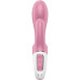 Расширяющийся вибратор с клиторальным стимулятором Satisfyer Air Pump Bunny 2