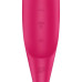 Вакуумный стимулятор с вибростимулирующим отростком Satisfyer Twirling Pro красный