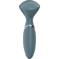Перезаряжаемый мини-массажер с вибрацией Satisfyer Mini Wand-er серый