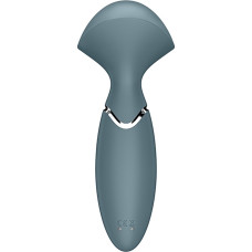 Перезаряжаемый мини-массажер с вибрацией Satisfyer Mini Wand-er серый