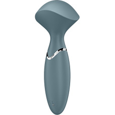 Перезаряжаемый мини-массажер с вибрацией Satisfyer Mini Wand-er серый