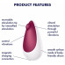 Клиторальный вибростимулятор Satisfyer Spot On 3 красный