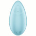 Перезаряжаемый смарт-стимулятор с вибрацией Satisfyer Tropical Tip Blue