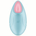 Перезаряжаемый смарт-стимулятор с вибрацией Satisfyer Tropical Tip Blue