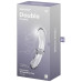 Двусторонний фаллос из стекла Satisfyer Double Crystal прозрачный 20 см