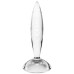 Прозрачный фаллос из стекла Satisfyer Sparkling Crystal 19 см