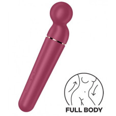 Перезаряжаемый вибромассажер с плавающей головкой Satisfyer Planet Wand-er Rose