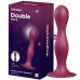 Фаллос Satisfyer Double Ball-R со смещенным центром тяжести красный 18 см