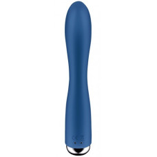 Вибратор для точки G с клиторальным стимулятором и ротацией Satisfyer Spinning Rabbit 1 Blue